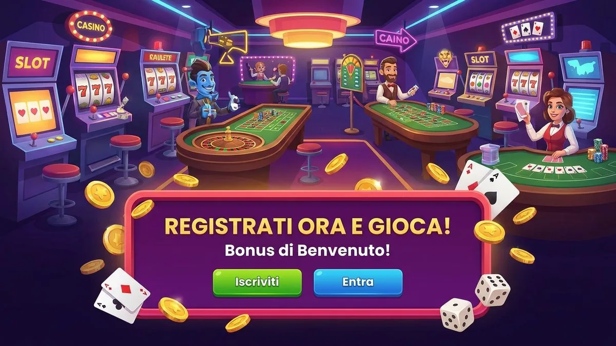 Registrazione con bonus